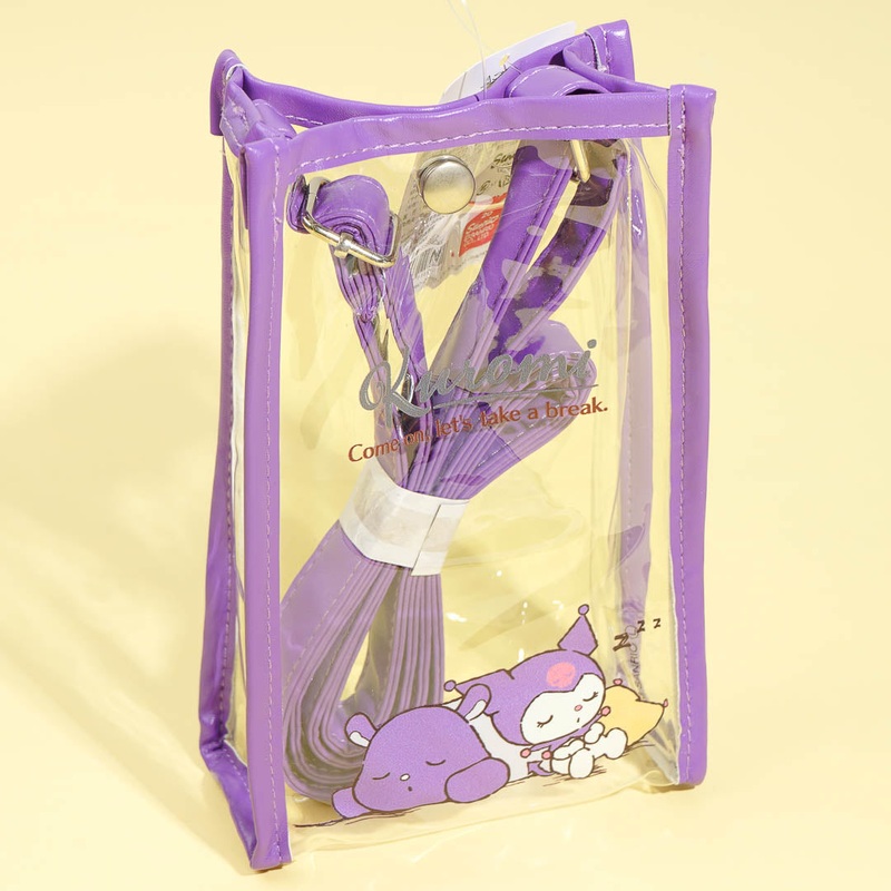 Kuromi Sleepy Shoulder Pouch