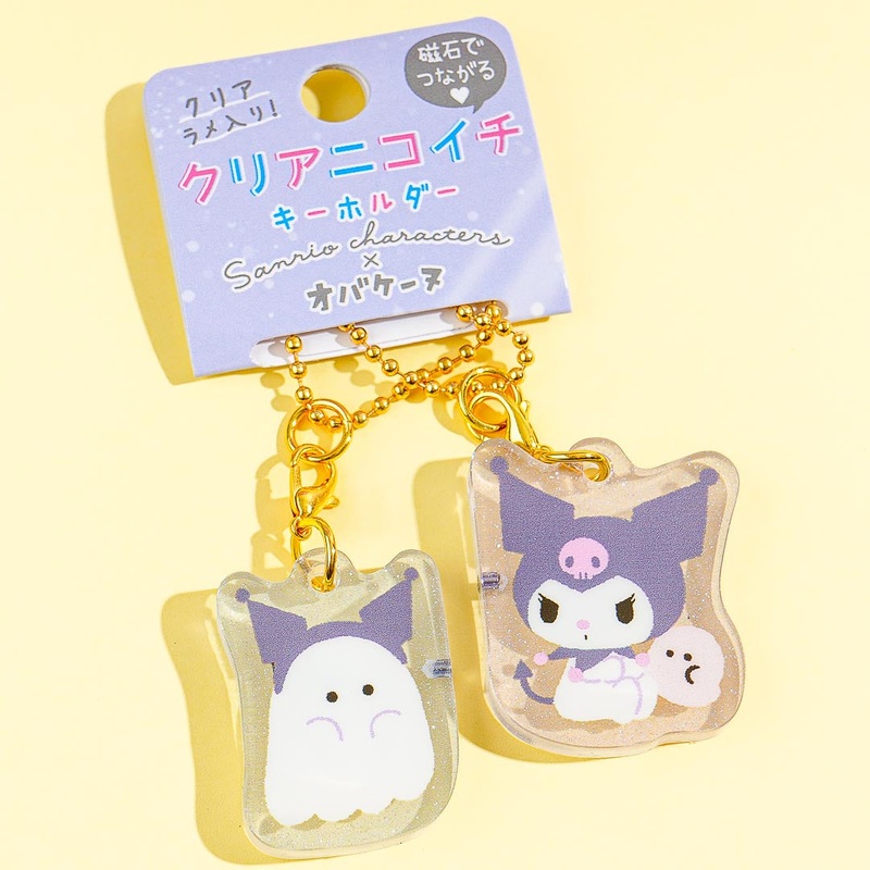 Kuromi x Obakenu Magnet Charm Set - 2 pcs