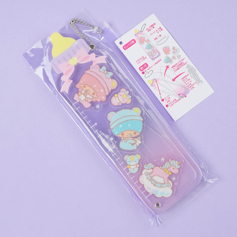 Little Twin Stars Baby Bottle Custom Charm With Stand