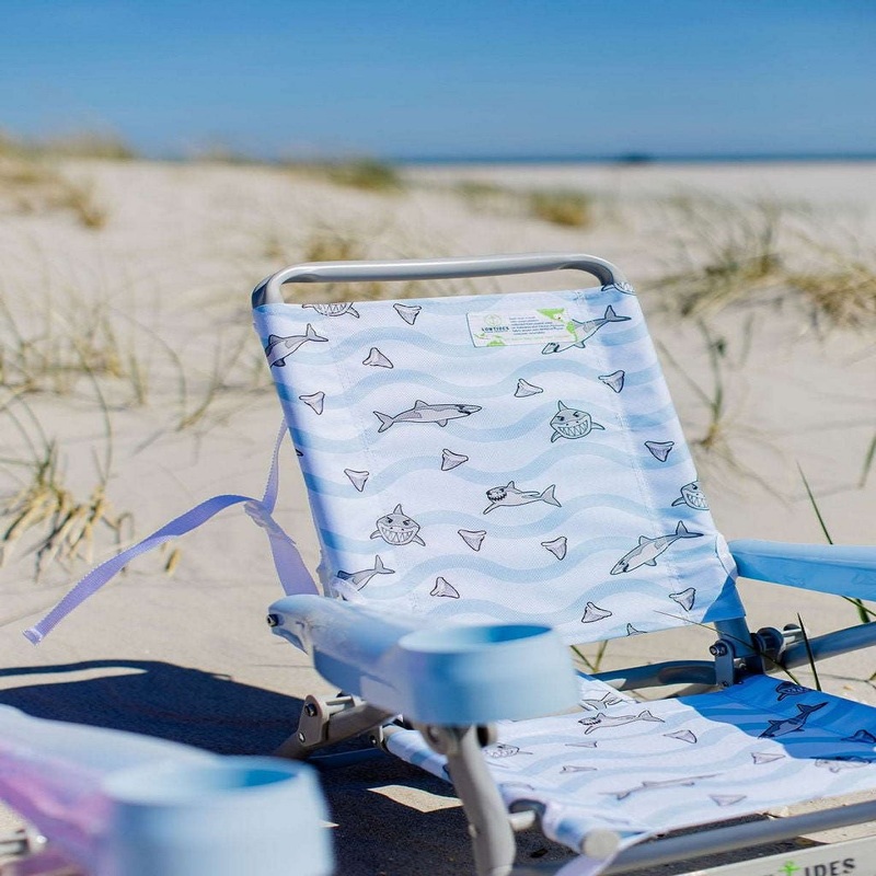 Lowtides - FishFlops - Gully Child Beach Chair - Chomper the Shark