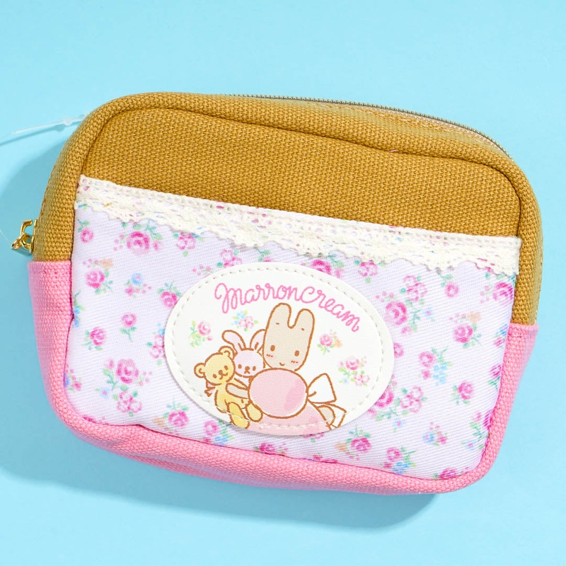 Marron Cream Rosy Pouch