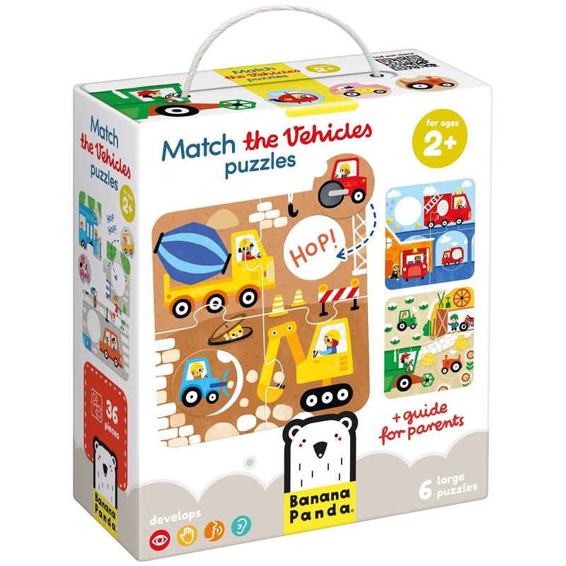 Match the Vehicles Puzzles 2+