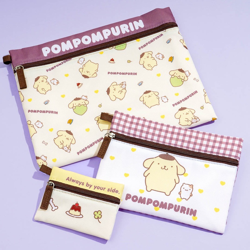 Pompompurin Always By Your Side Pouch Set