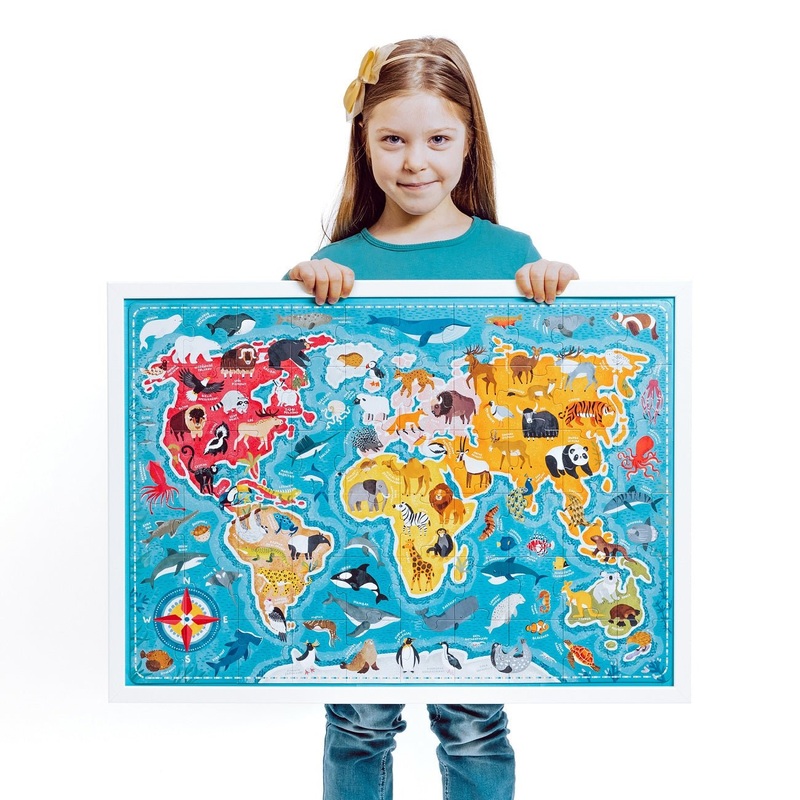Puzzlove Animals of the Worlds (60 pcs)