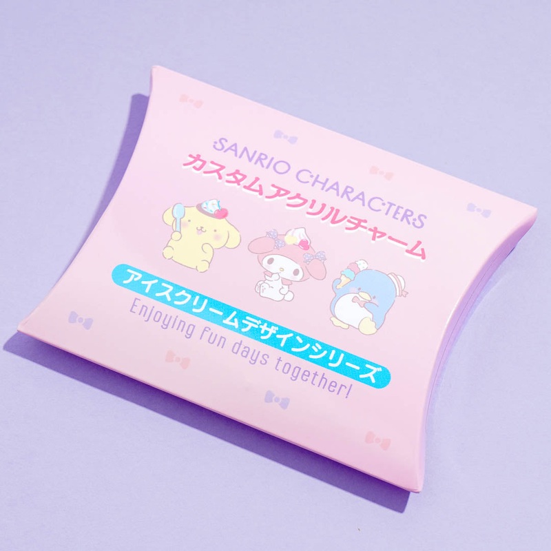Sanrio Characters Ice Cream Custom Acrylic Charm