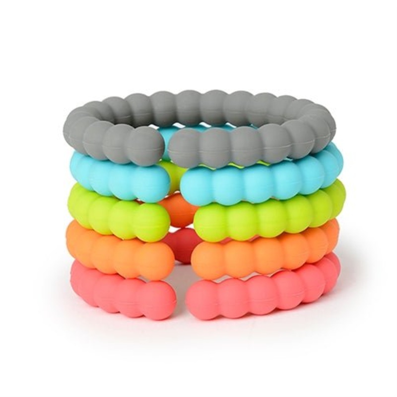CB GO - Links - Rainbow Chewbeads Silicone Links | Rainbow