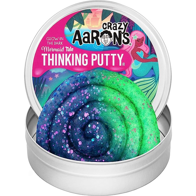 Crazy Aarons - Glowbrights Thinking Putty - Mermaid Tale