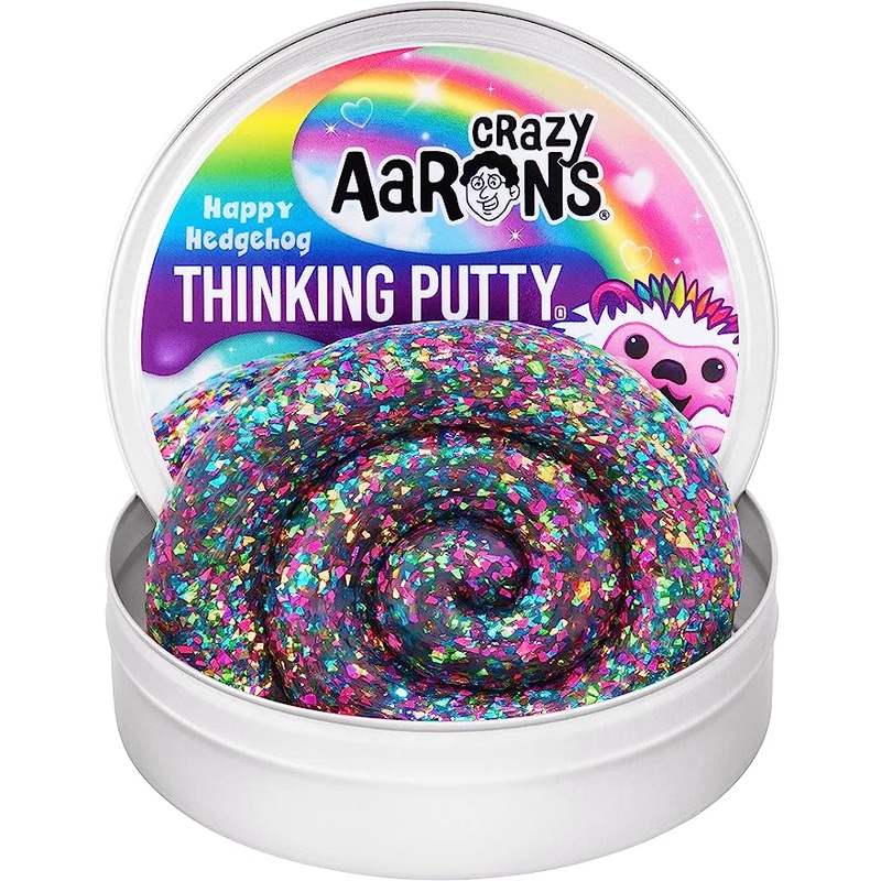 Crazy Aarons - Putty Pets - Thinking Putty - Happy Hedgehog