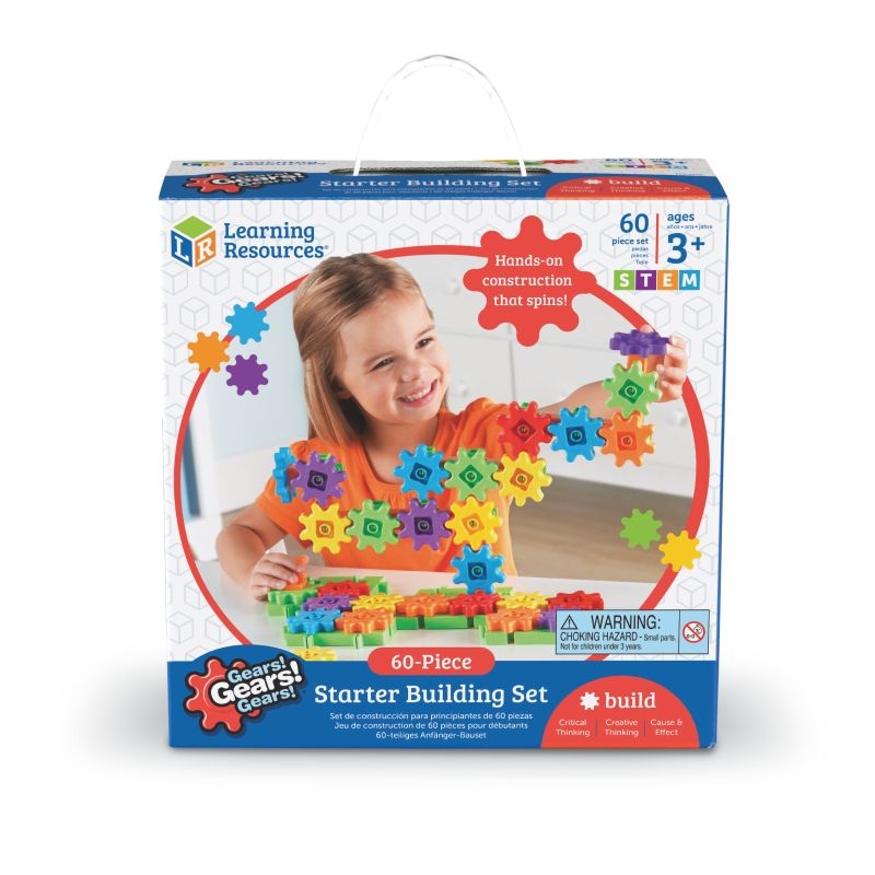 Gears! Gears! Gears! 60-Piece Starter Building Set