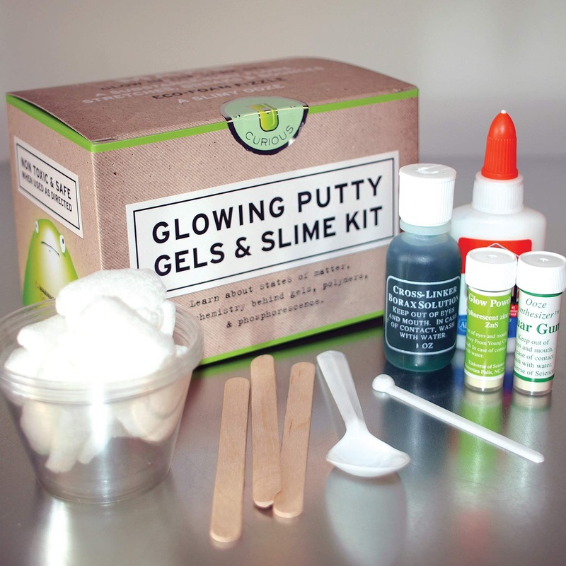 Glowing Putty, Gels & Slime Kit