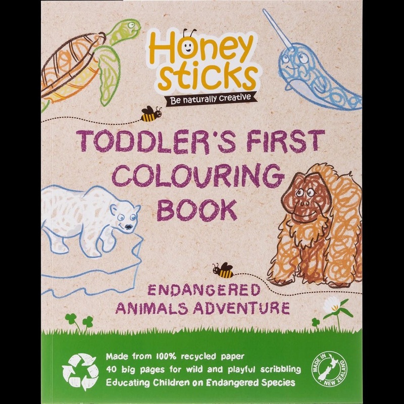 Honeysticks - Coloring Book - Endangered Species