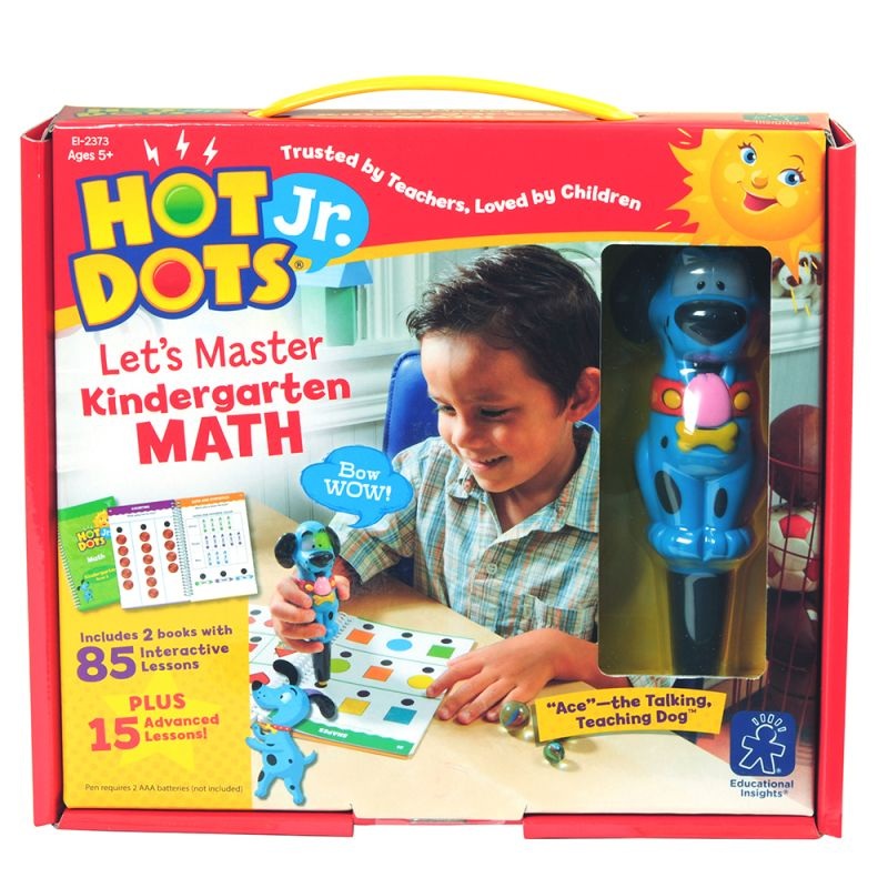 Hot Dots Jr. Lets Master Kindergarten Math with Ace Pen