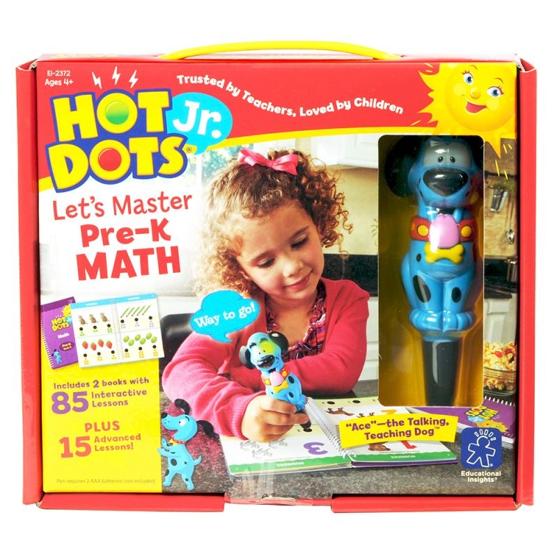 Hot Dots Jr. Lets Master Pre-K Math with Ace Pen