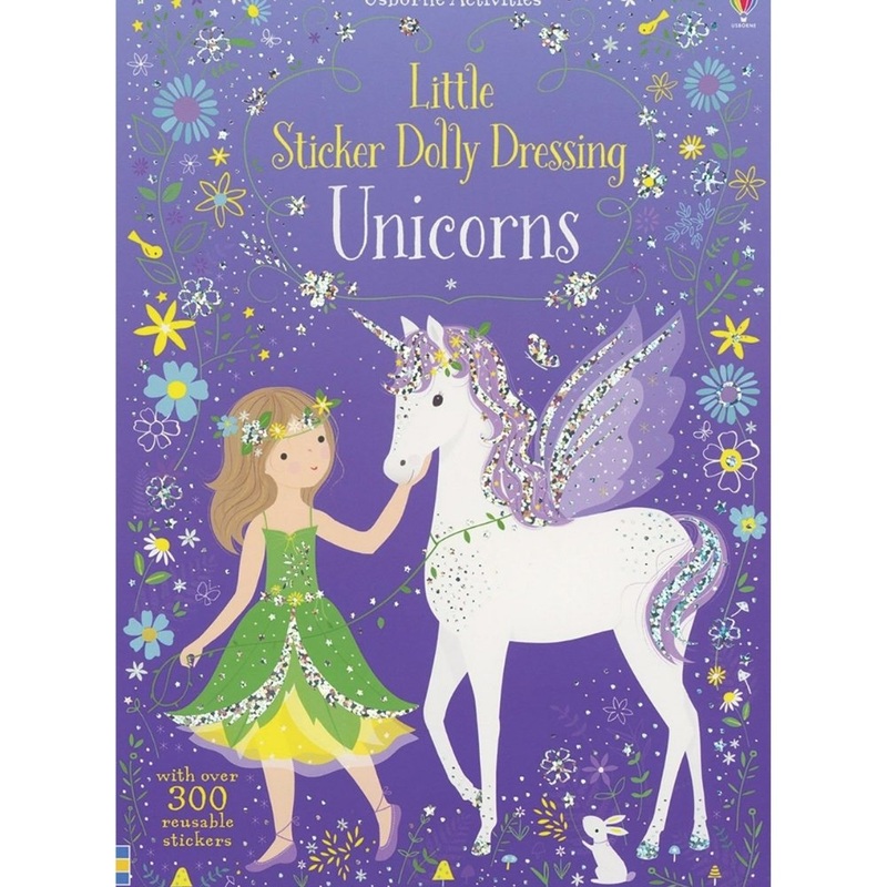Little Sticker - Dolly Dressing Unicorns Book