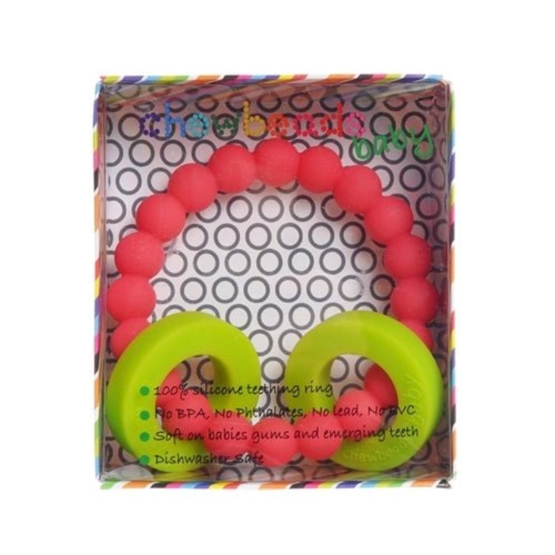Mulberry Teether - Punchy Pink