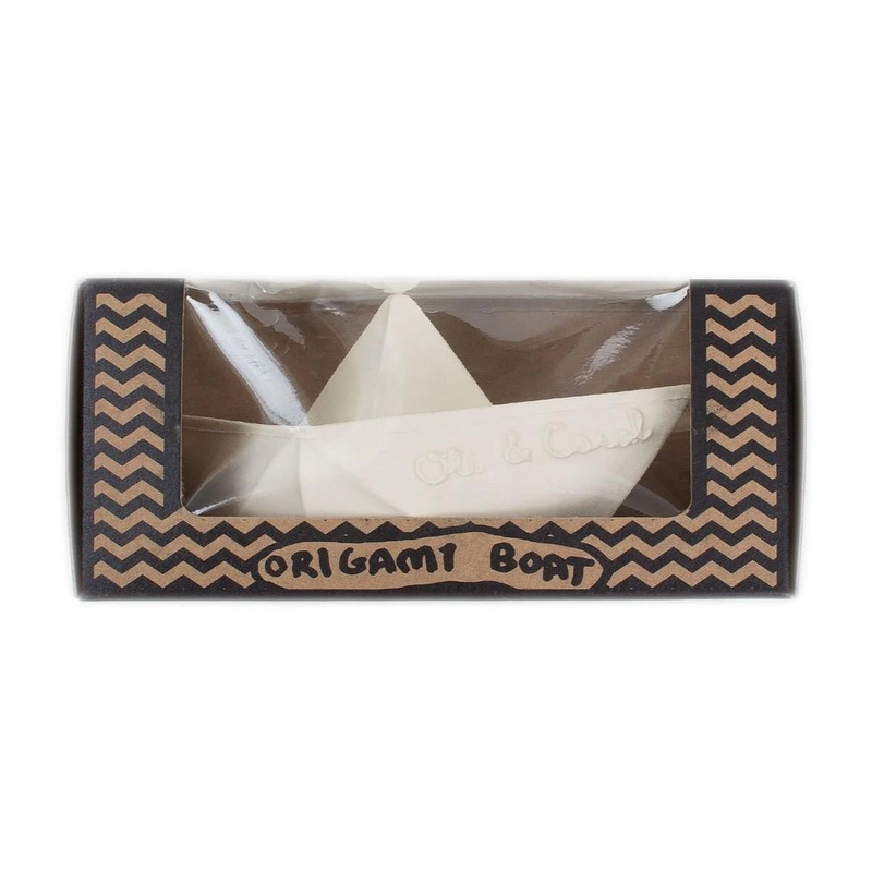 Origami Boat, White