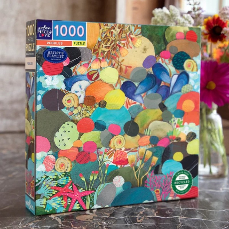 Pebbles 1000 Piece Sqaure Jigsaw Puzzle