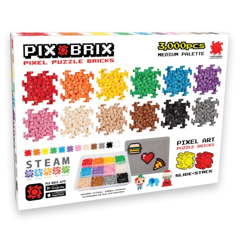 Pix Brix - 3000 pc Containers - Medium
