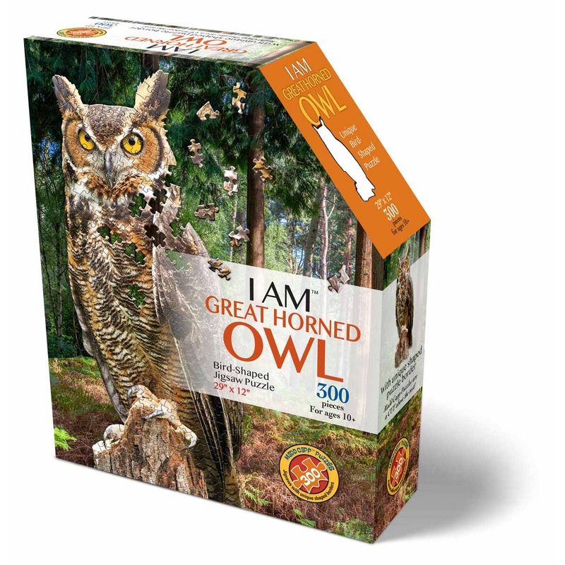 I Am Great Horned Owl - 300 pc. Puzzle