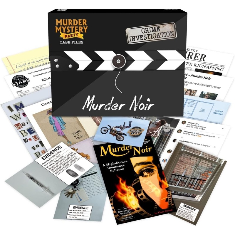 Murder Mystery Party - Case Files - Murder Noir