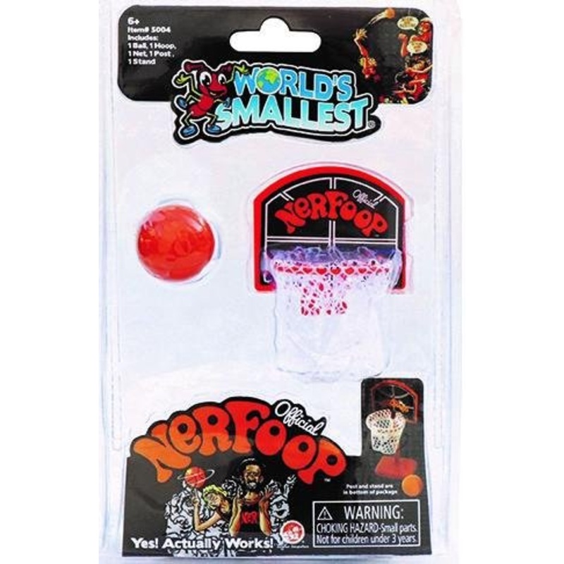 World's Smallest Nerfoop (Basketball)