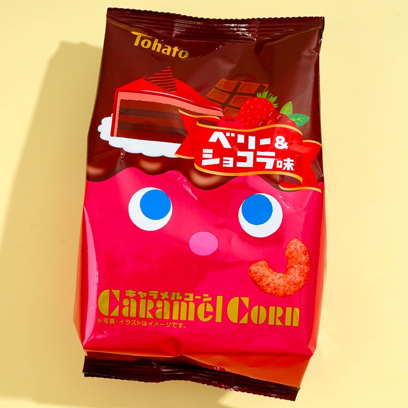 Tohato Caramel Corn - Berry & Chocolate