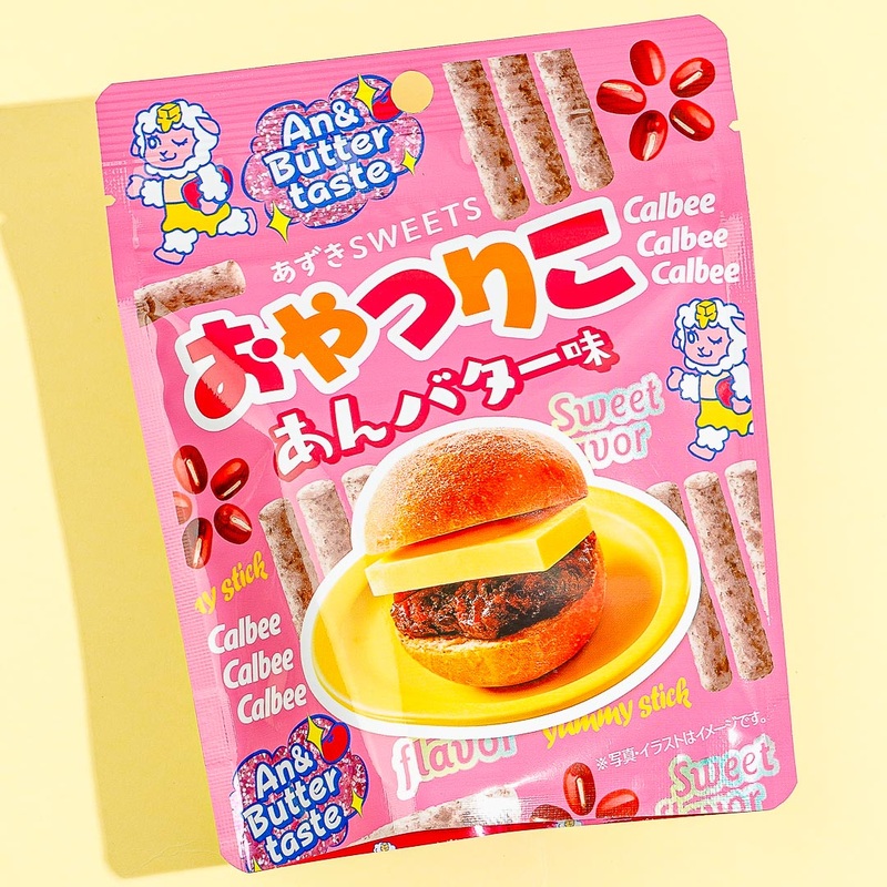 Calbee Oyatsuriko Stick Snacks - An Butter