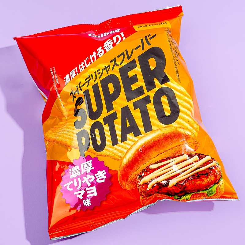 Calbee Super Potato Chips - Teriyaki Mayo
