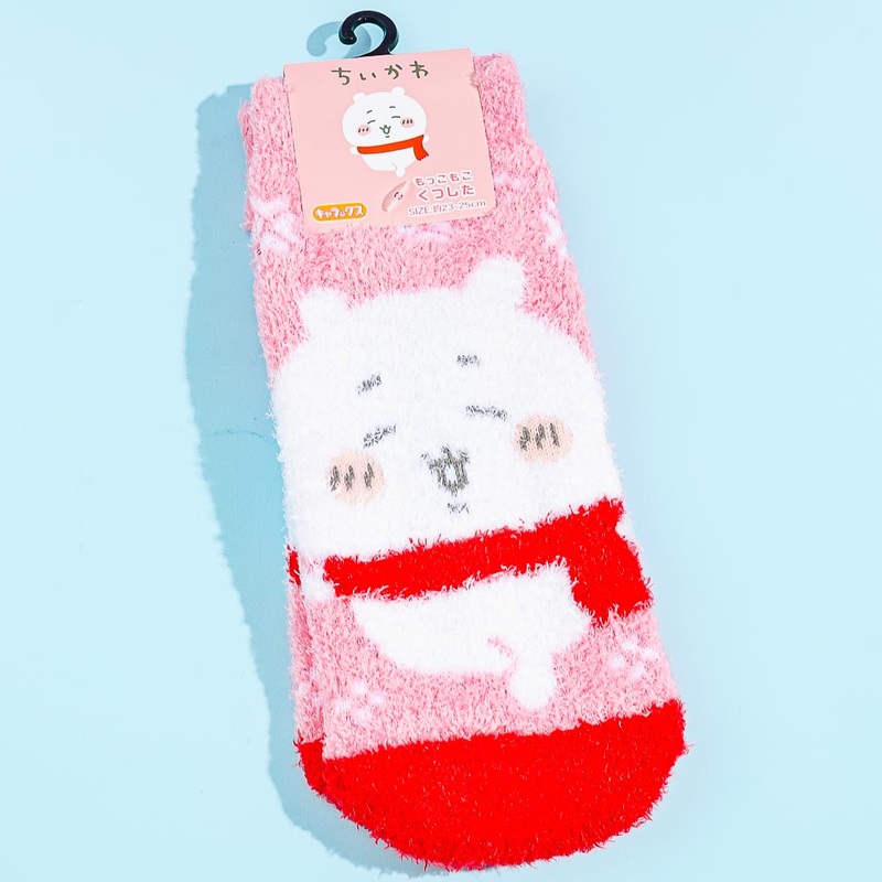 Chiikawa Snow Time Fluffy Socks