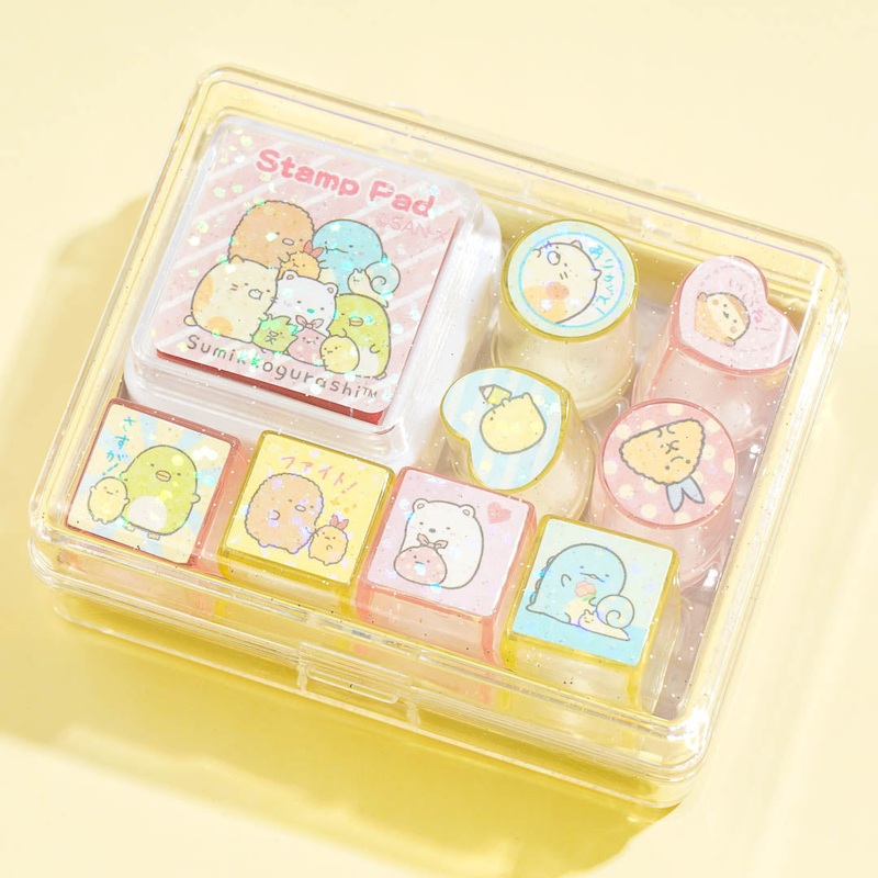 Sumikko Gurashi Cuddle Time Stamp Set