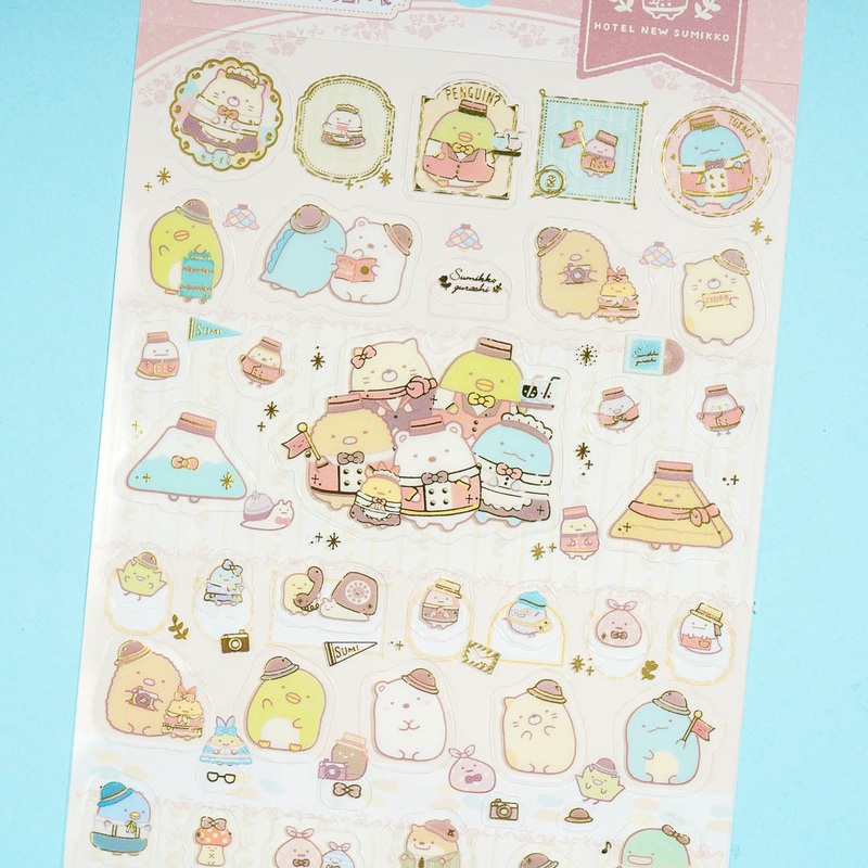 Sumikko Gurashi Hotel Stickers