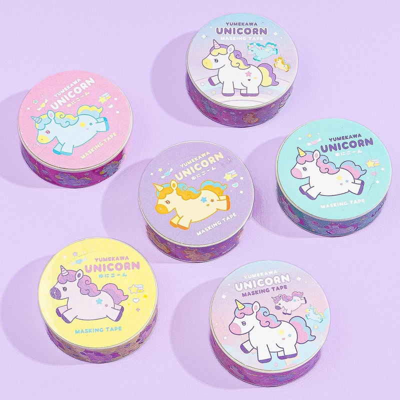 Yumekawa Unicorn Masking Tape