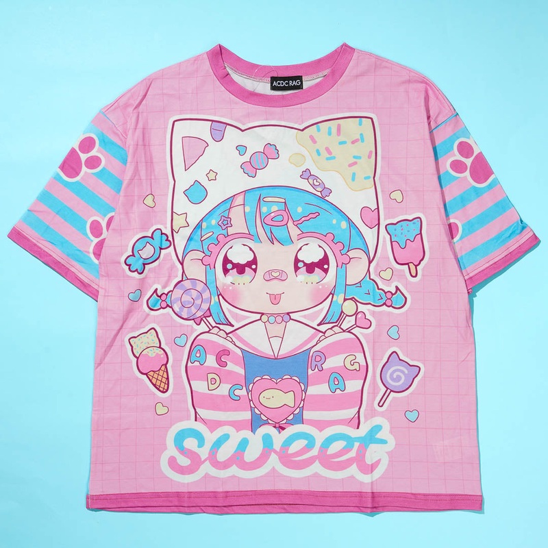ACDC RAG Sweet Nyanko T-Shirt