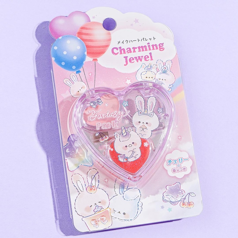 Charming Jewel Fantasy Park Lip Gloss & Eyeshadow Palette