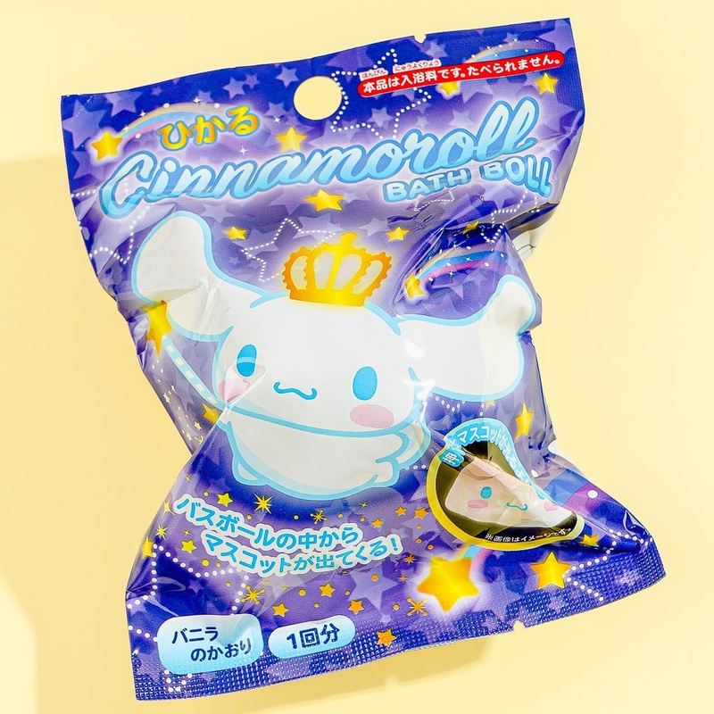 Cinnamoroll Bath Ball With Light Up Toy