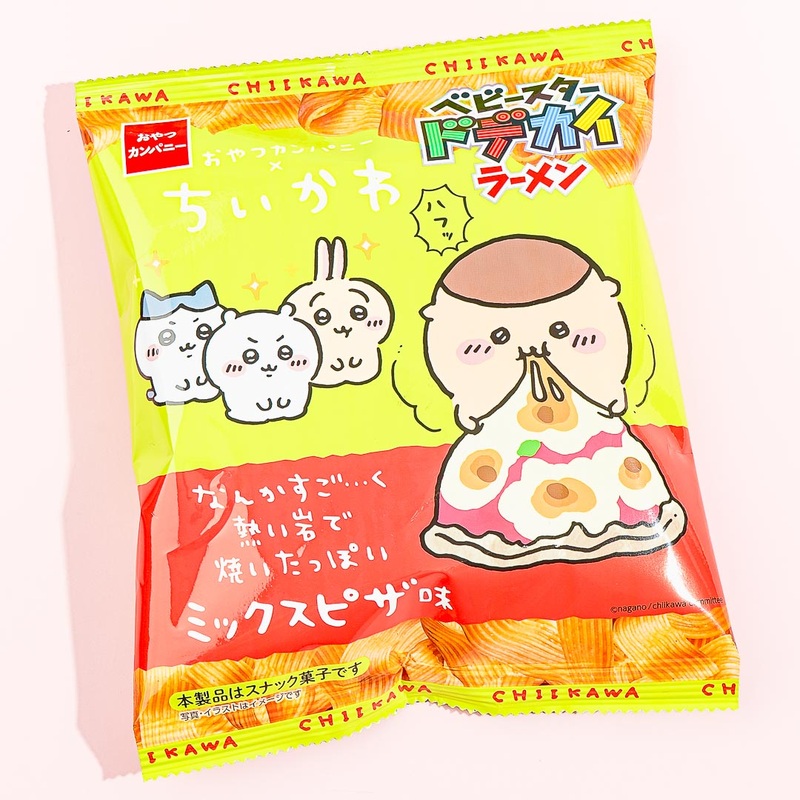 Baby Star Chiikawa Dodekai Ramen Snacks - Pizza