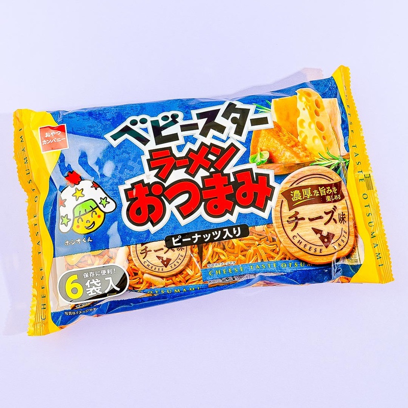 Baby Star Ramen & Peanut Snack Multi-Pack - Cheese