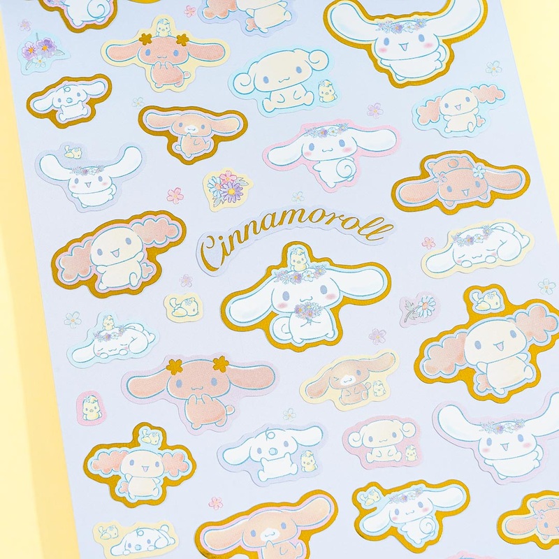 Cinnamoroll Flowery Friends Stickers