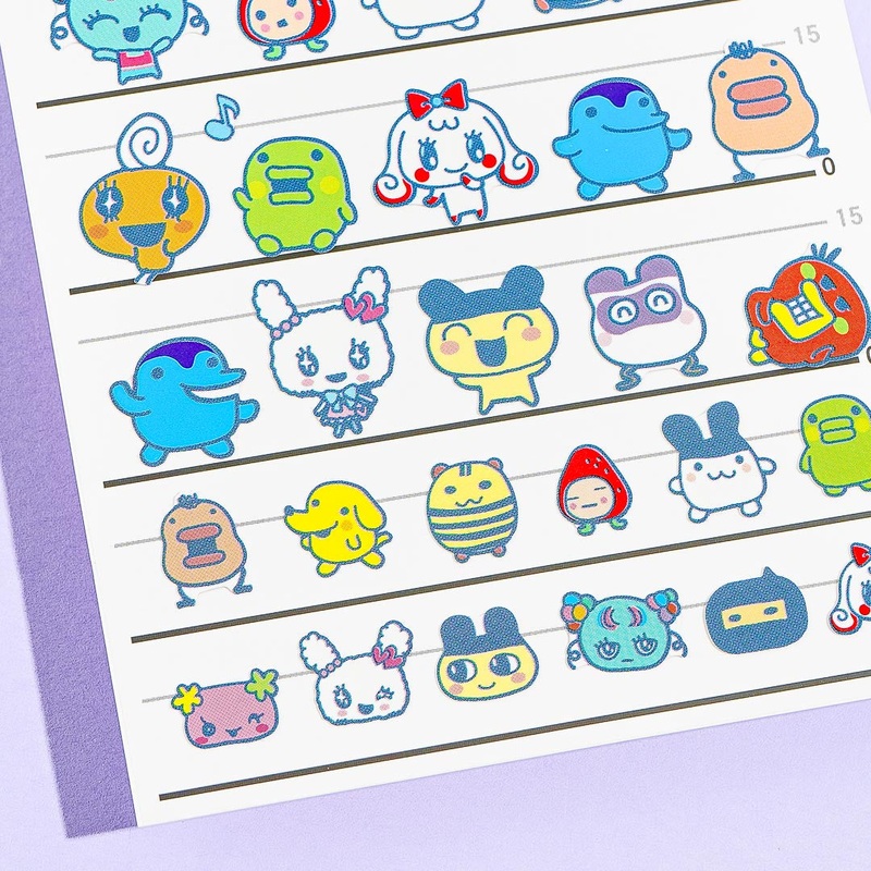 Tamagotchi Character Stickers