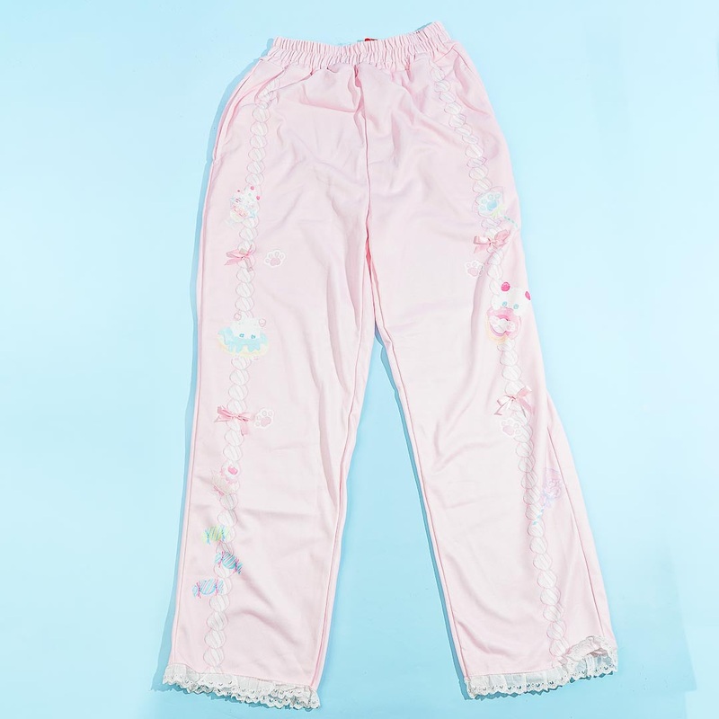 ACDC RAG Whip Cat Pants - Pastel Pink