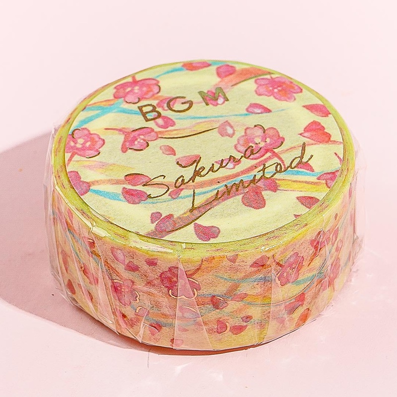 BGM Sakura Masking Tape