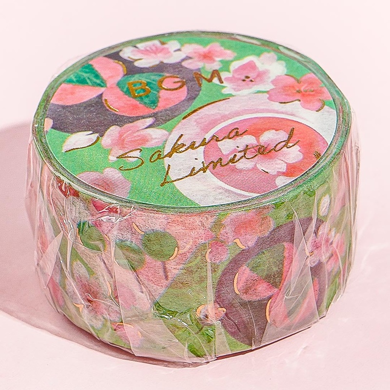 BGM Sakura Tea Masking Tape