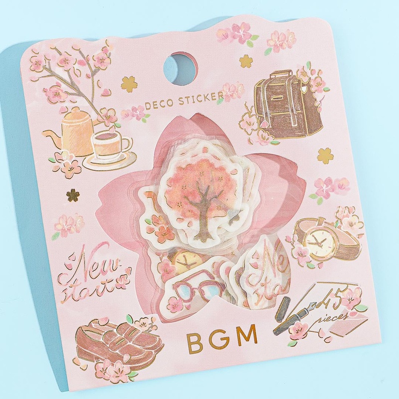 BGM Sakura Viewing Sticker Flakes