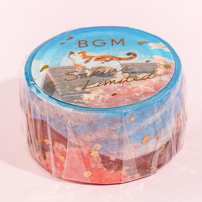 BGM Spring Cat Masking Tape