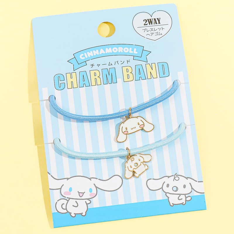 Cinnamoroll Charm Band Hair Tie Set