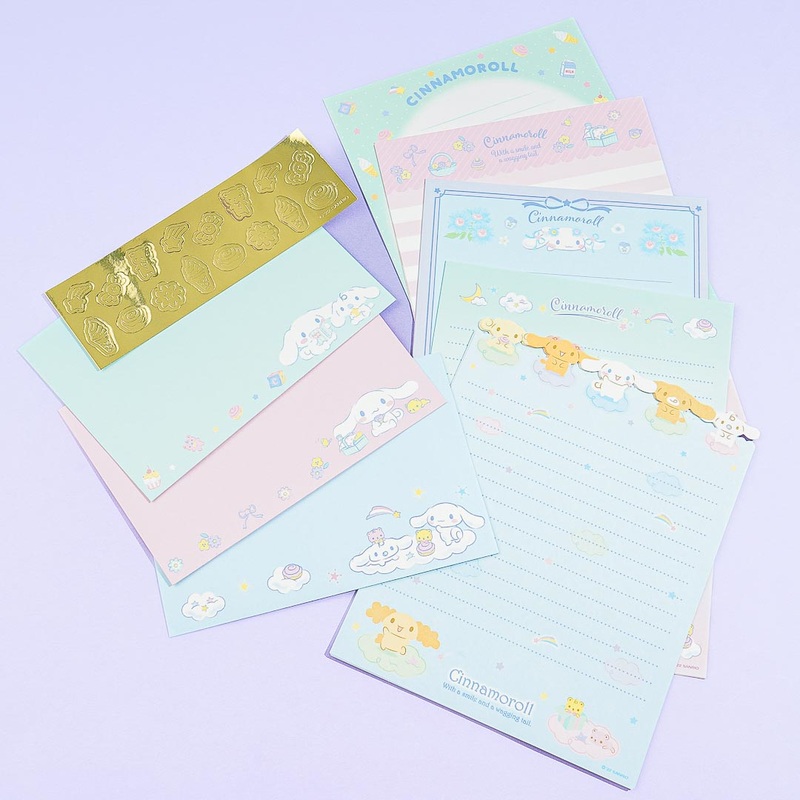 Cinnamoroll Cloudy Playtime Letter Set