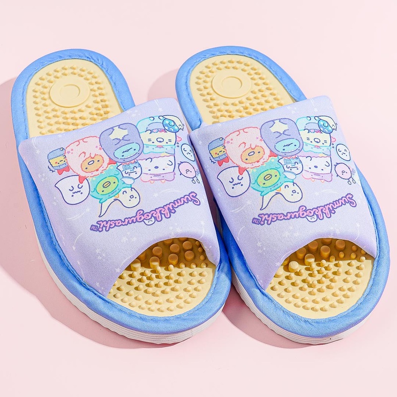 Sumikko Gurashi Monster Night Accupressure Slippers - Purple