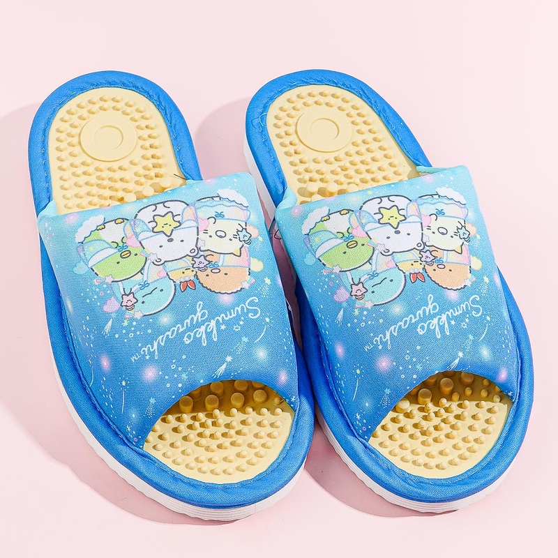 Sumikko Gurashi Night Fairies Accupressure Slippers - Blue