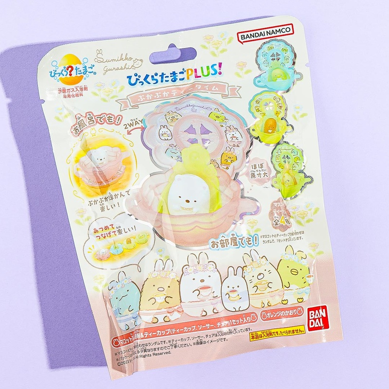 Sumikko Gurashi Puka Puka Tea Time Bath Ball