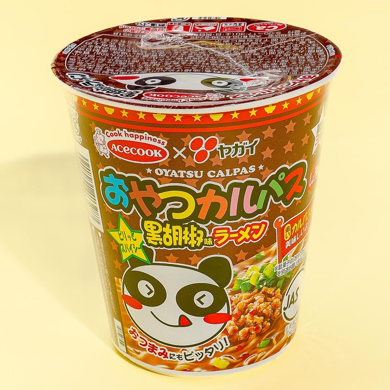 Acecook x Oyatsu Calpas Black Pepper Instant Ramen